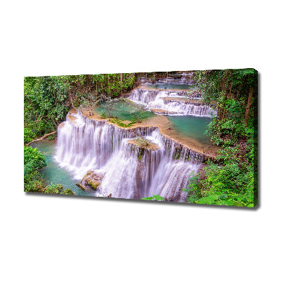 Bild auf leinwand Thailand Wasserfall