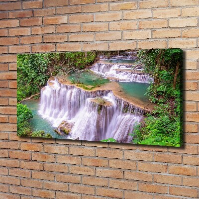 Bild auf leinwand Thailand Wasserfall
