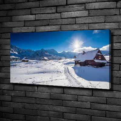Wandbild Weiden im Tatra-Gebirge
