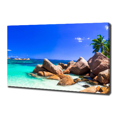 Fotobild Strand der Seychellen