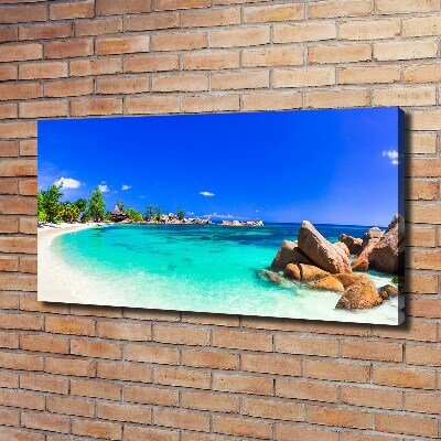 Fotobild Strand der Seychellen