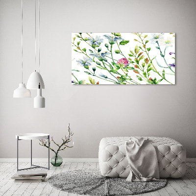 Bild auf leinwand Wildblumen