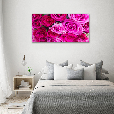 Fotobild Strauß aus rosa Rosen