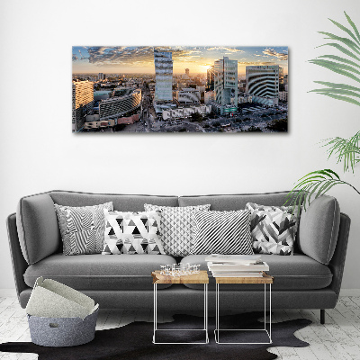 Wandbild Warschau, Polen