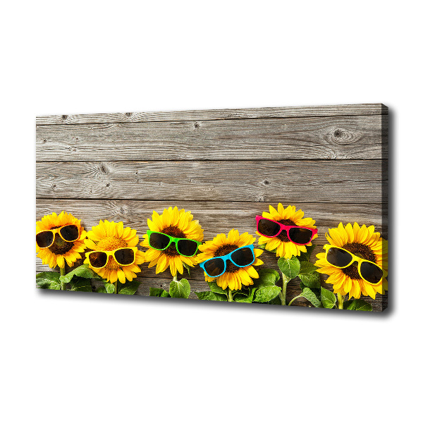 Wandbild Sonnenblumen