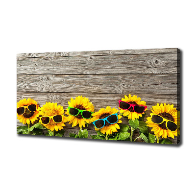 Wandbild Sonnenblumen