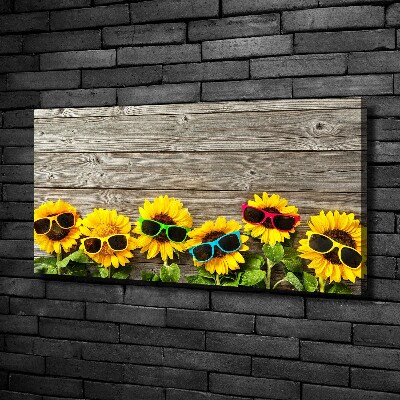 Wandbild Sonnenblumen