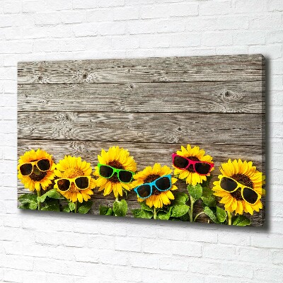 Wandbild Sonnenblumen