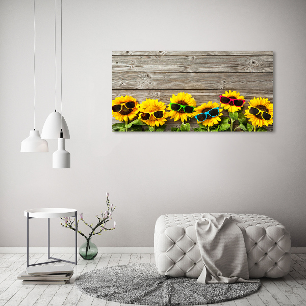 Wandbild Sonnenblumen
