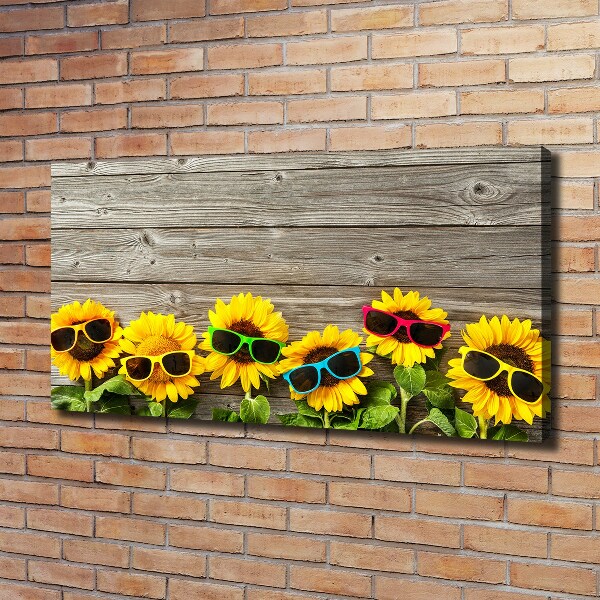 Wandbild Sonnenblumen