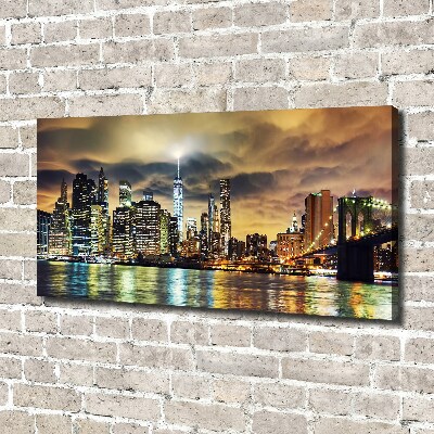 Bild auf leinwand Manhattan, New York