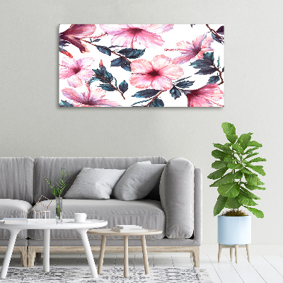 Wandbild Hibiskusblüten