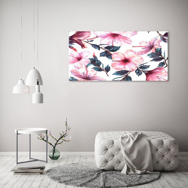 Wandbild Hibiskusblüten