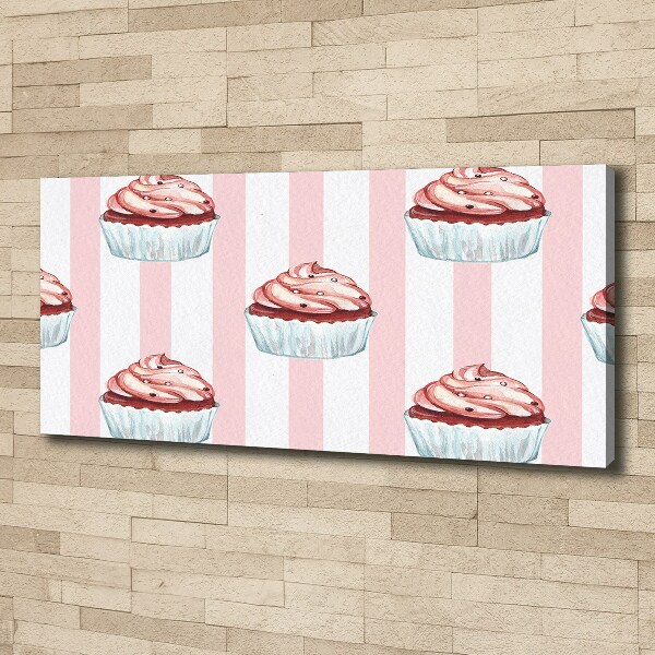 Bild auf leinwand Cupcakes