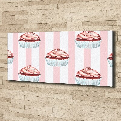 Bild auf leinwand Cupcakes