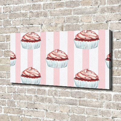 Bild auf leinwand Cupcakes
