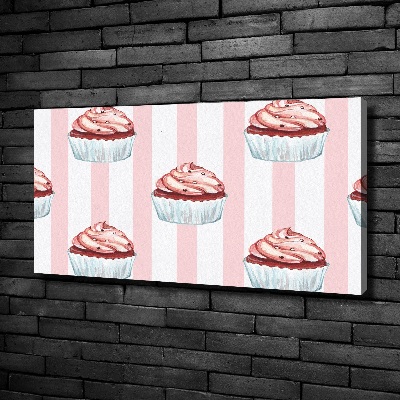 Bild auf leinwand Cupcakes