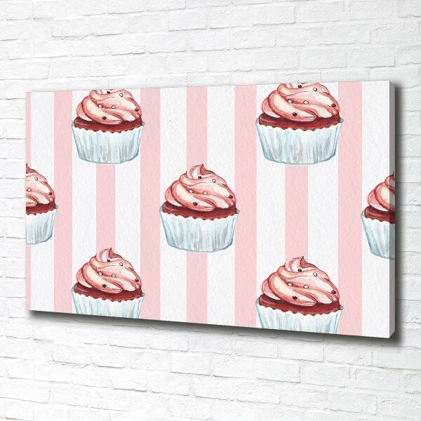 Bild auf leinwand Cupcakes