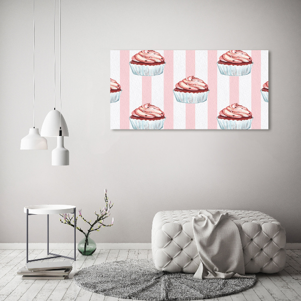 Bild auf leinwand Cupcakes