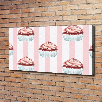 Bild auf leinwand Cupcakes