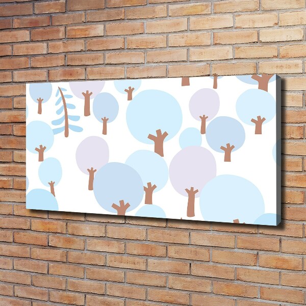 Fotobild Bunte Bäume