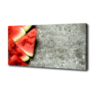 Wandbild Geschnittene Wassermelone