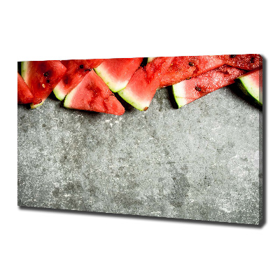 Wandbild Geschnittene Wassermelone