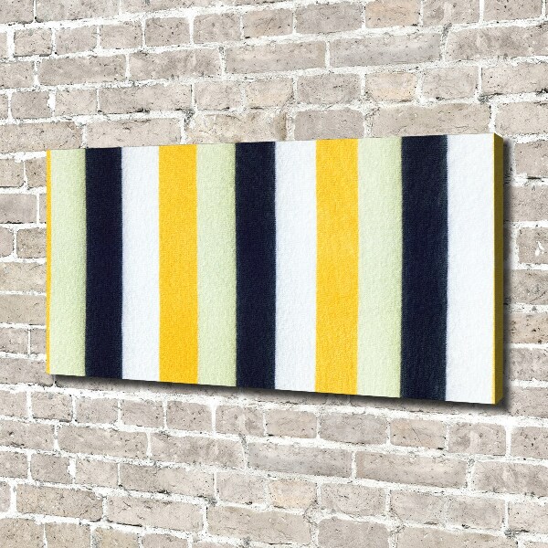 Bild auf leinwand Gestreifter Hintergrund