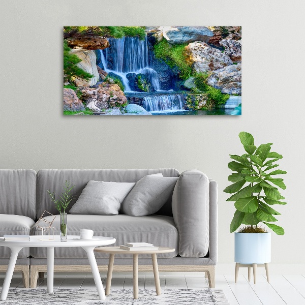 Wandbild Wasserfall