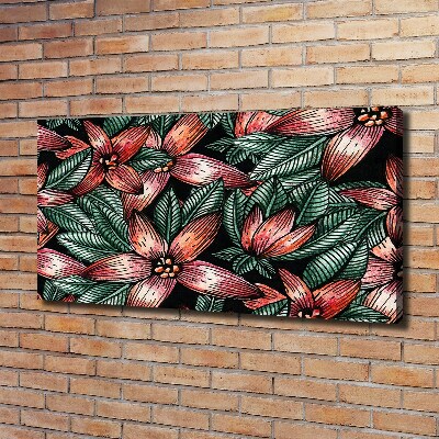 Fotobild Blumenmuster