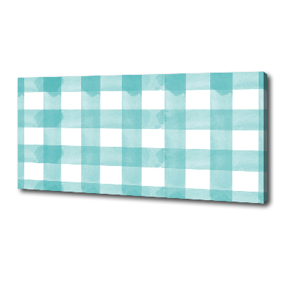 Fotobild Blau kariert