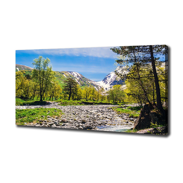 Fotobild Ein Fluss in den Bergen