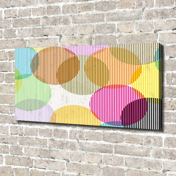 Wandbild Farbige Kreise