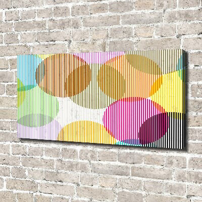 Wandbild Farbige Kreise