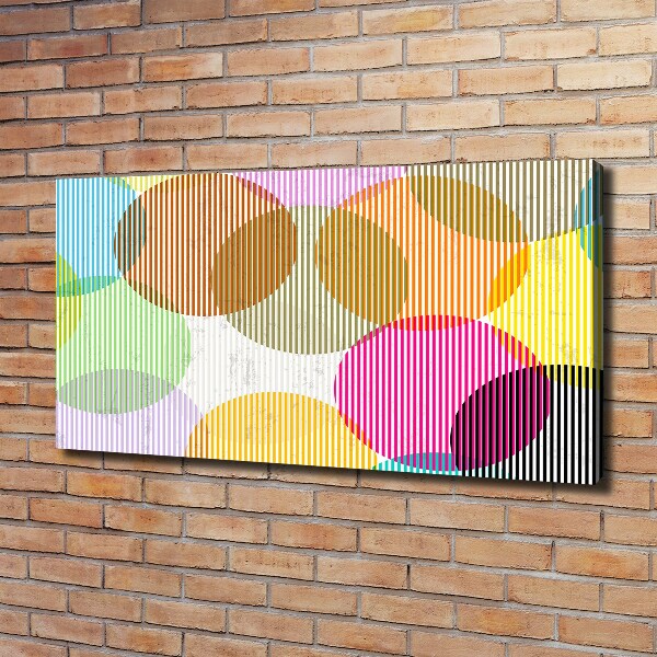 Wandbild Farbige Kreise