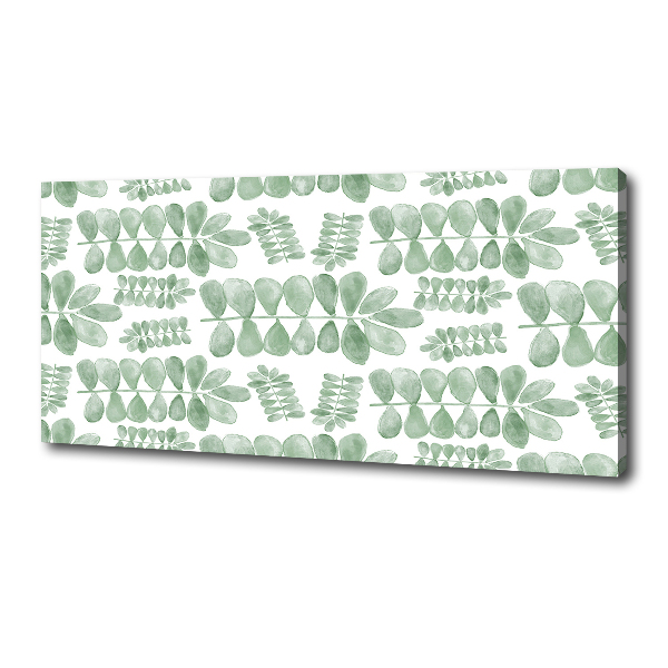 Bild auf leinwand Grüne Blätter
