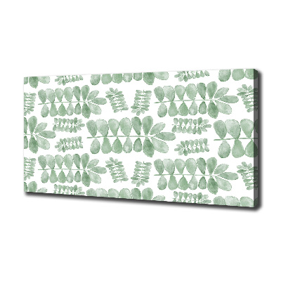 Bild auf leinwand Grüne Blätter