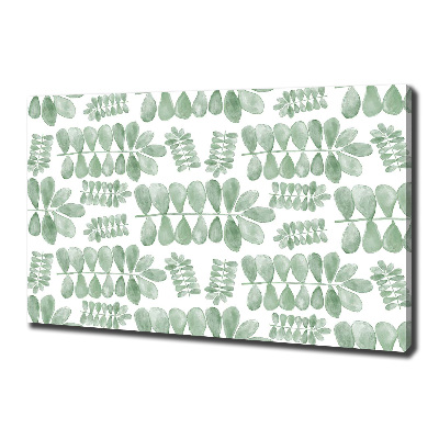 Bild auf leinwand Grüne Blätter