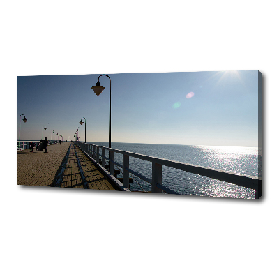 Wandbild Pier in Gdynia