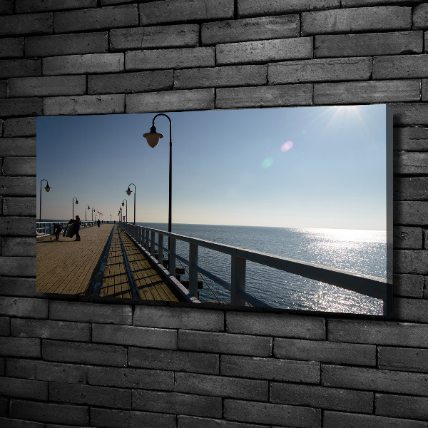 Wandbild Pier in Gdynia