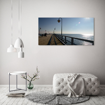 Wandbild Pier in Gdynia