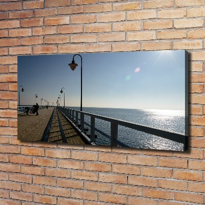 Wandbild Pier in Gdynia
