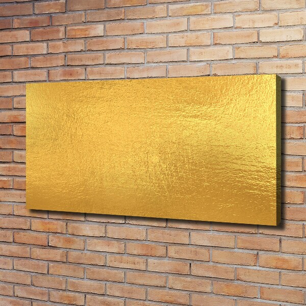 Wandbild Goldfolienhintergrund
