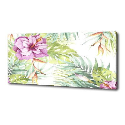 Bild auf leinwand Hawaiianische Blumen