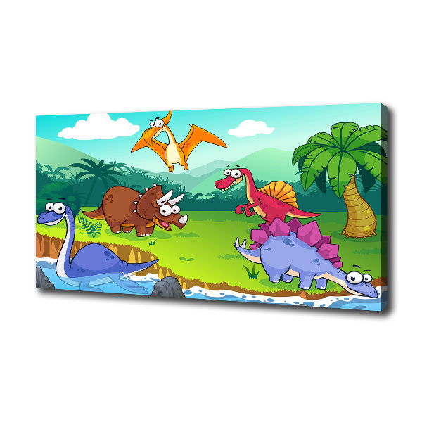 Wandbild Dinosaurier