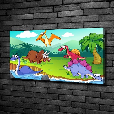 Wandbild Dinosaurier