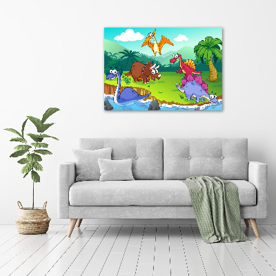 Wandbild Dinosaurier