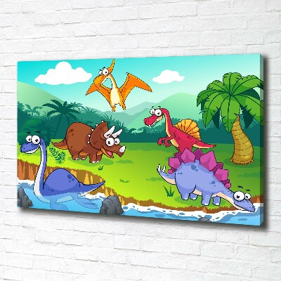 Wandbild Dinosaurier