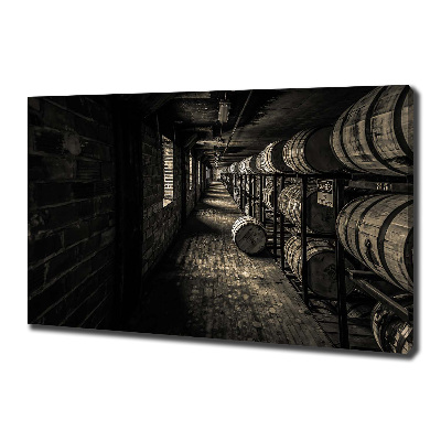 Wandbild Bourbonfässer