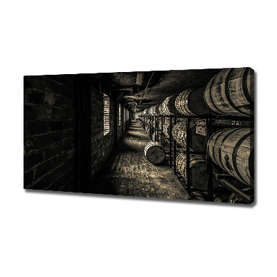 Wandbild Bourbonfässer